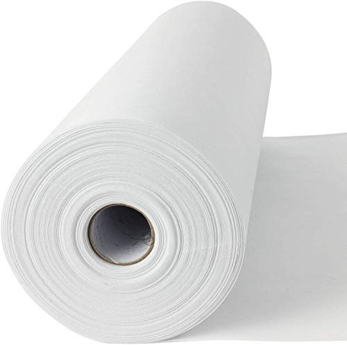 Stitch N Tear – 30 cm (30,5 cm) X 50 M Standard Gewicht Stickerei Rückseite Stoff Mini Rolle weiß 40 g