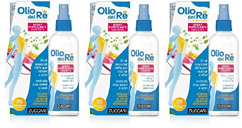 ZUCCARI - Olio del Re spray purificante ambienti 150ml 3 CONFEZIONI