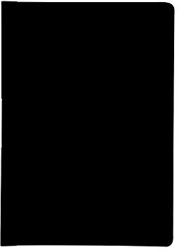 Idena 300567 - Klemmmappe DIN A4 (Schwarz, 25 Stück)