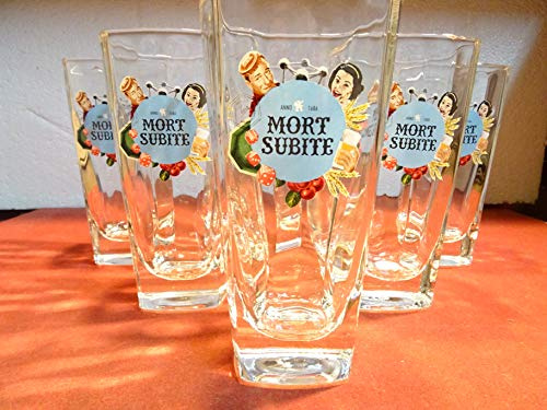 STEPHANIE 6 Verres Mort SUBITE 25CL HT 14.70CM