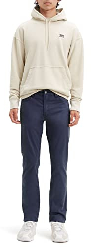 Levi's 511 Slim, Jeans Uomo, Baltic Navy Sueded Sateen Wt B, 34W / 32L