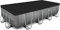 Bestway Power Steel 56996-3 Set Aufstellpool rechteckig 488 x 244 x 122 cm