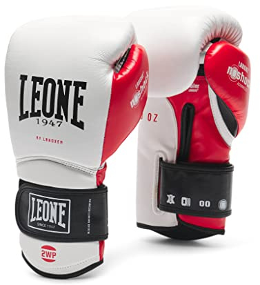 LEONE 1947 Guantes DE Boxeo IL Tecnico N3 blancos/16 oz - GN113