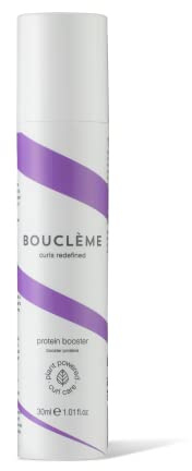 Bouclème Protein Booster für lockige und starke Haare mit Reisprotein | Konzentrat zum Mischen in Shampoo, Conditioner oder Haarmaske, stärkt strapazierte Locken und schützt vor Haarbruch (vegan)