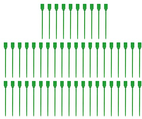 50 Stück Kabelbinder, Kabelweg Etikett, 915MHz UHF RFID Wasserdichte Kunststoff Tags, Leere Kabel Binder Beschreibbarer Smart Chip Dichtungs Krawattenetikett für Kleidung Kabel Gepäck Kabelmanagement