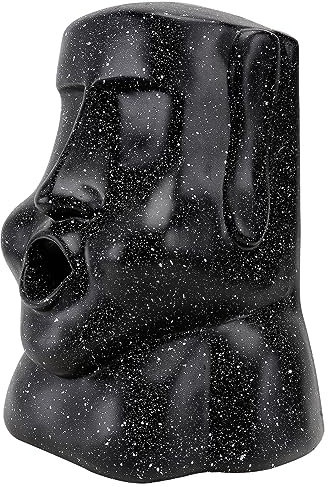 Cabilock Osterinsel Moai Figur Papierhalter Taschentuchbox Serviettenetui Aus Kunstharz Für Zuhause Auto Oder Restaurant
