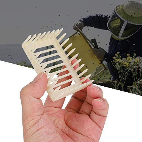 20 Stück Kunststoff Quadratische Form Königin Aufzuchtkasten Bienenkäfig Imker Werkzeug Bienenzuchtausrüstung Es Ist EIN Sicheres Werkzeug Zum Schutz der Königin D Werkzeug Biene