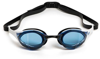 ARENA Unisex Cobra Edge Swipe Anti-Beschlag-Renn-Schwimmbrille für Damen und Herren, Polycarbonat, nicht spiegelnde Gläser