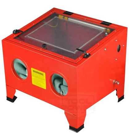 KHZKHC Portable Sand Blasting Machine, Modular Sandblasting Machine, Jewelry Small Sandblasting Machine, for Various Jewelry Materials Such As Gold, Silver, Brass