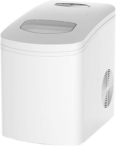 ELzEy Macchina for Il Ghiaccio Completamente Automatica, Macchina for Il Ghiaccio Domestica for Piccoli cubetti di Ghiaccio, Macchina for cubetti di Ghiaccio Facile da Usare