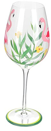 PRETYZOOM Copa De Vino Flamingo Copas De Para Fiestas De Navidad Recuerdos De Fiesta