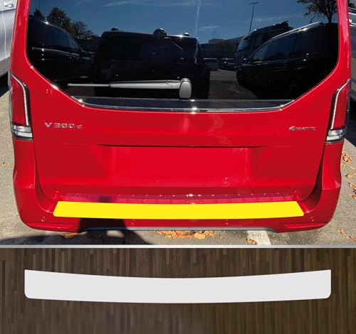 kompatibel mit Mercedes V-Klasse ab 2023 passgenaue Lackschutzfolie Ladekantenschutz transparent