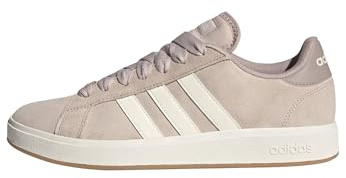adidas Herren Grand Court Base 00s Shoes, Wonder Taupe/Off White/Grey, 43 1/3 EU