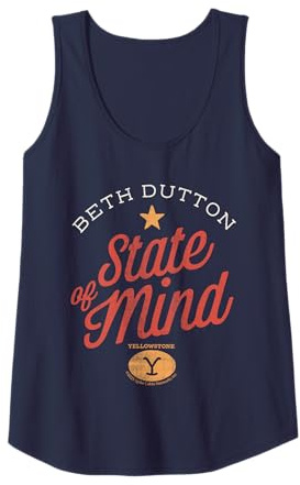 Yellowstone State Of Mind Beth Dutton Rot Tank Top