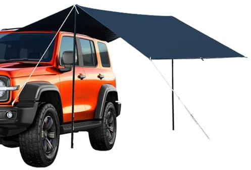 Auto-Markise, Heckklappen-Zelt, Sonnenschutz, Mehrzweck-Zelt für Wochenend-Picknicks, Familientreffen, Karting-Aktivitäten, Camping
