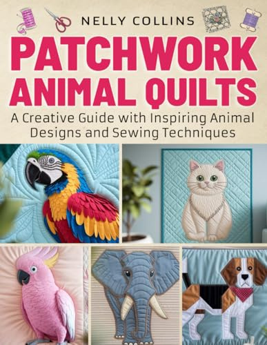 PATCHWORK ANIMAL QUILTS: A Creative Guide with Inspiring Animal Designs and Sewing Techniques