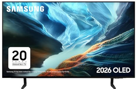 Samsung Smart TV 42 Inch S90H OLED 4K, Glare-Free, HDR10+, Motion Xcelerator 165Hz, Dolby Atmos & OTS Lite, Gaming Hub, FreeSync Premium Pro, Knox Security, AI Voice Control, Alexa Built-in [2026]