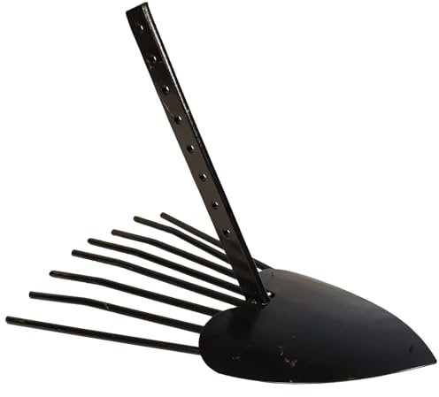 Garland ARRANCADOR DE Patatas – Accesorio para motoazadas Garland con Eje Hexagonal, saca Patatas sin dañarlas, remueve Tierra y Separa tubérculos, Mejora la Cosecha de Forma eficiente