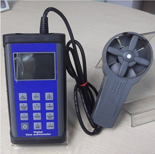GOWE Digital Vane Anemometer Temperature -20¡ãc to 80¡ãc(5¡ãF to 175¡ãF), ¡À1% of Reading ¡À0.5¡ãc ¡À3digit