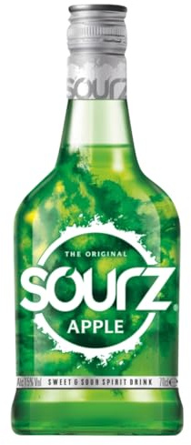 Sourz Green Apple Liqueur, 70 cl