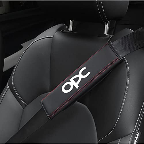 BOERNISEN 2 Stück Auto Gurtpolster, für Opel OPC Astra H G J Insignia Mokka Zaf Gurtschutz Auto Innere ZubehöR