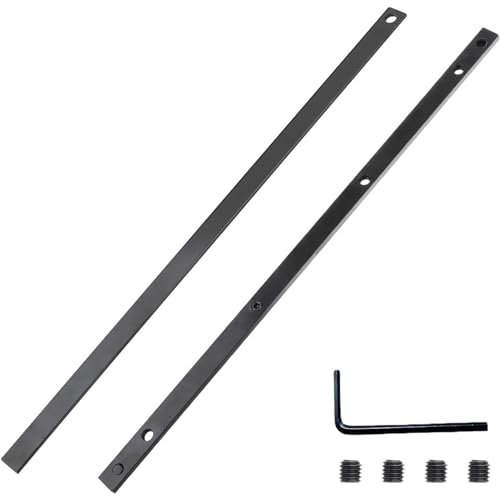 Circular Saw Guide Rail Kit, P-45777 for Makita Track Saw Long Cuts, Black Track Saw Guide Rail with Screws, Allen Key, Curtain Track Accessories Compatible with Bosch, Festool, DeWALT