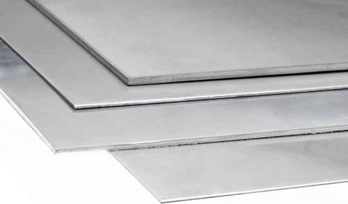 Chapa de aluminio de 10mm 3.3535 Lámina de aluminio Placas de Alu AlMg3 200x200mm corte individual posible