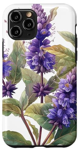 iPhone 11 Pro Anise Hyssop Flower Cottagecore Graphic Case
