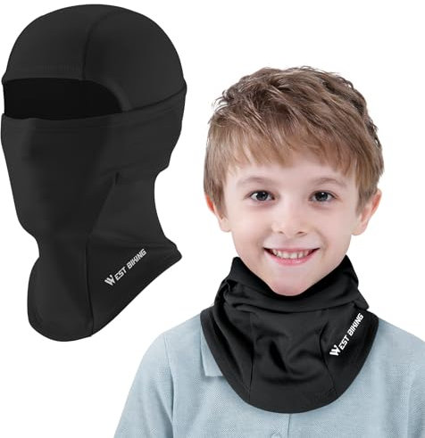 ICOCOPRO Kids Balaclava,Unisex Ski Mask Kid, Neck Warmer Kid Thermal Fleece Ski Mask, Cycling Balaclava Kids for Boys and Girls
