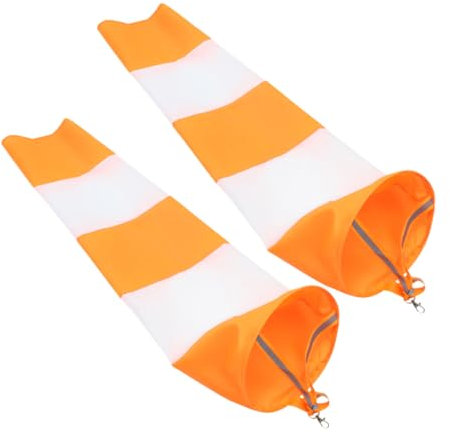 Milisten Windsack-gartenflagge 2er-Pack Windsack Aus Oxford-Stoff Zum Aufhängen Im Freien Windsackflaggen Richtungsanzeigen Robust Und Installieren