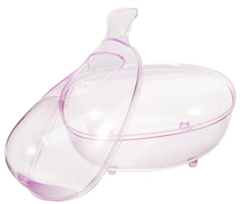 WOONEKY Hamster Sandbad Box Transparente Hamster Badewanne Sandbad Behälter Für Kleintiere Zwerghamster Gehege Zubehör Container Ohne Deckel