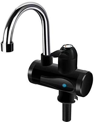 Chauffe-eau de cuisine électrique robinet robinet d'eau chaude instantané chauffe-eau froid robinet chauffe-eau instantané sans réservoir(NOT LED Display)