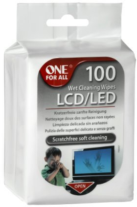 One for All SV 8405 100 TV Cleaning Wipes SV