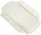 Kleine Wolke 5366100008 Nackenpolster Pillow, 32x 22 cm, weiß