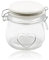 West5Products Small Clip seal Air Tight Jar with White Lid h12cm