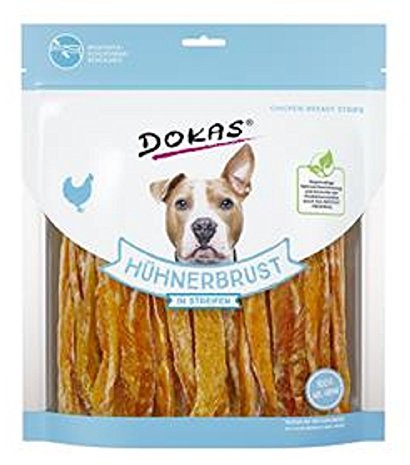 Dokas 7 x 500g Hühnerbrust in Streifen Vorratspack
