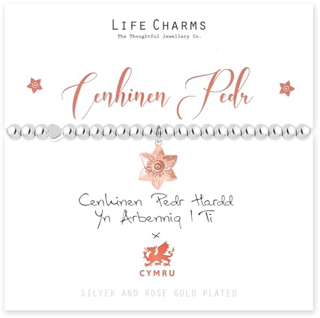 Life Charms Welsh Daffodil bracelet