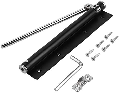 Ferme-porte en aluminium ajuster la force ferme-porte automatique ressort outil de tampon de charnière de porte ignifuge pour bureau à domicile