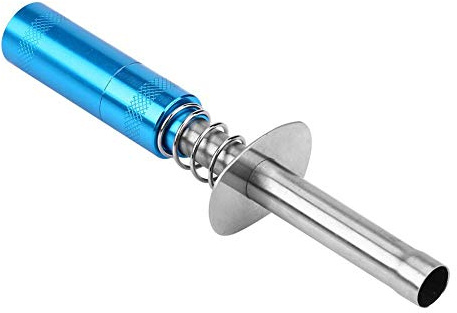 Naroote Wosune Bujía incandescente RC, Encendedor RC, bujía incandescente RC, Encendedor de Aluminio 80103, Encendedor de Motor, bujía incandescente, Accesorio de Coche RC para Coche(Blue)