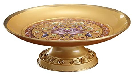 TOMYEUS Fruit Basket Copper Fruit Tray Lotus Fruit Tray Home Decoration Storage Tray Light Luxury Retro Design Decorative Ornaments Fruit basket bowl