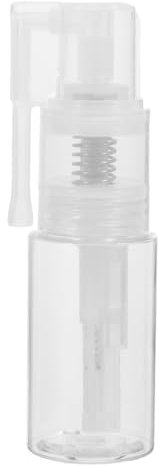 FRCOLOR Flacon Spray Vide Long Bec 35 ML en Plastique Pet pour Pulvérisateur Poudre Cosmétique Et Usage Quotidien Facile À Nettoyer