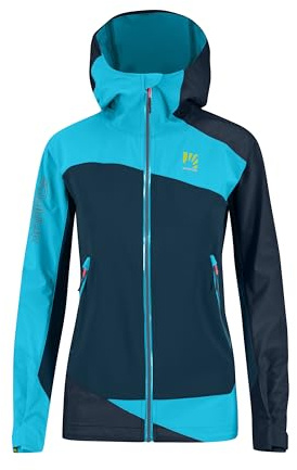Karpos 2501038-071 MARMOLADA W JACKET Jacket Women's MIDNIGHT/BLUE ATOLL/VULCAN Size L