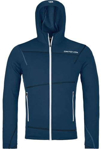 ORTOVOX FLEECE LIGHT HOODY, Fleecejacke mit Kapuze, Herren