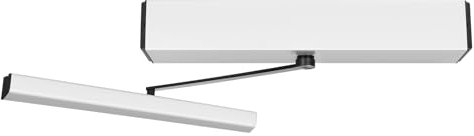 Moteur automatique de porte battante avec télécommande, ouvre-porte électrique pour portes à battant simple/double battant jusqu'à 150 kg, 3 modes de sécurité et fonction résistante aux tempêtes pour