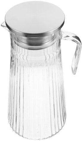 Homoyoyo Wasserbehälter Mit Deckel Transparent Für Wasser Eistee Saft Getränkebehälter Mit Griff Für Zuhause Küche Party Wasserbehälter Mit Großem Fassungsvermögen
