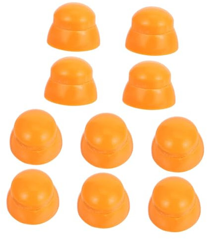 Yardwe 10pcs Playground Slide Safety Covers: Nut Bolt Protectors For Children Play Areas - Plastic Equipment Safety Caps For Parks And Gardens