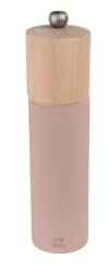 PEUGEOT - Boreal Z 21 cm Salt Mill - Classic Zirlion Grind System - Made with PEFC Certified Beech Wood - French Know-How - Petal Pink Finish