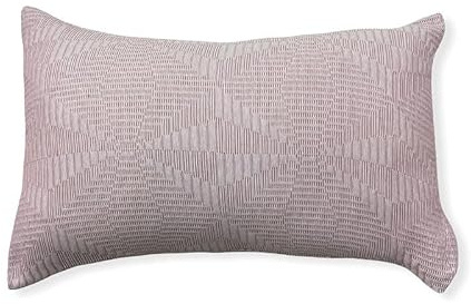 Rufino Díaz Funda Cojín Piqué Dalila (Rosa Nude) - Tejido Suave y Resistente - para Cama, sofá, Silla