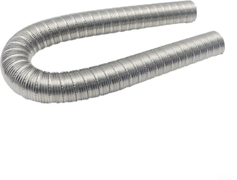 Tubo de escape de 22 mm de doble capa de acero inoxidable para sistemas de calefacción de estacionamiento de aire diésel diseñado para resistencia a altas temperaturas (60 cm)