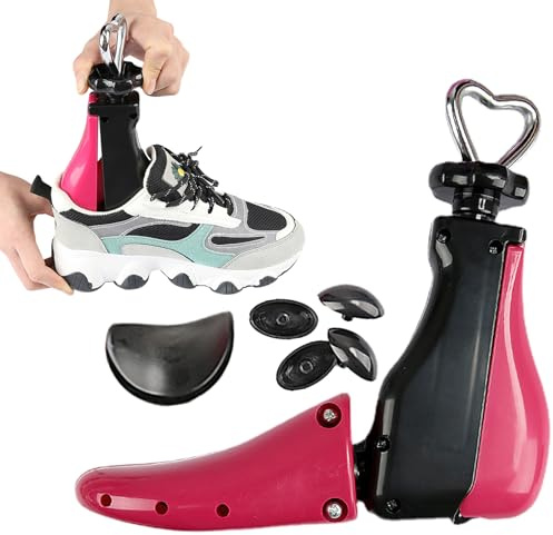 Barella per scarpe, 30-40 m, portatile, per scarpe da ginnastica, in polipropilene, allargatore per stivali, 4 vie, regolabile, per scarpe da corsa e stivali sportivi unisex